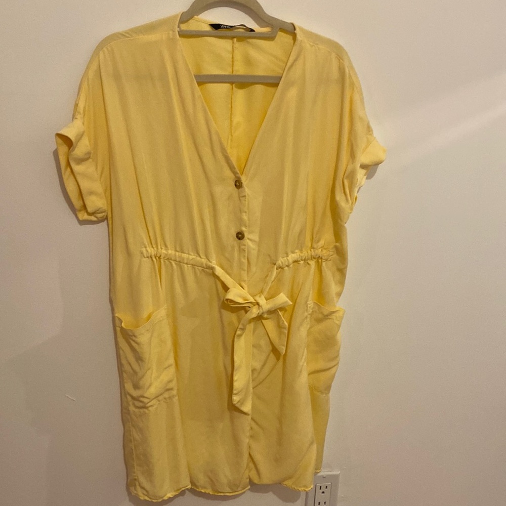 Yellow Beach Dress